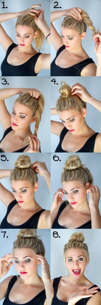 DIY Quick Bun DIY Quick Bun