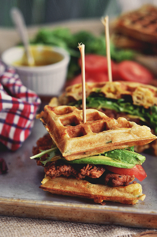 Waffle sandwich Waffle sandwich
