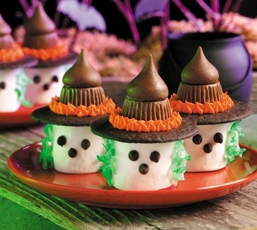 Marshmallow Witches