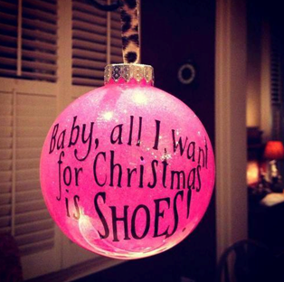 Baby all i want for christmas is shoes Baby all i want for christmas is shoes