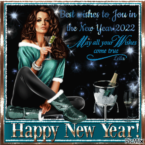 Happy New Year Wishes Gif Best Wishes To You In The New Year 2022 Pictures, Photos, And Images For  Facebook, Tumblr, Pinterest, And Twitter