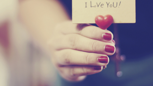 I love you card