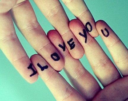 I love you