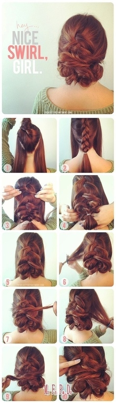 DIY Nice Girl Swirl DIY Nice Girl Swirl