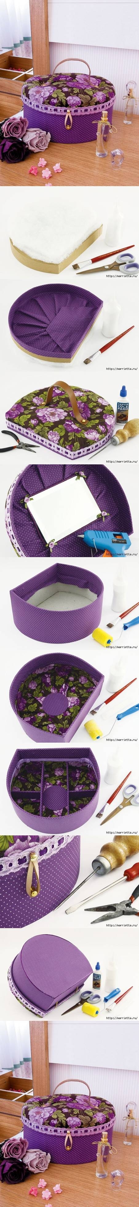 DIY Cute Makeup Box DIY Cute Makeup Box