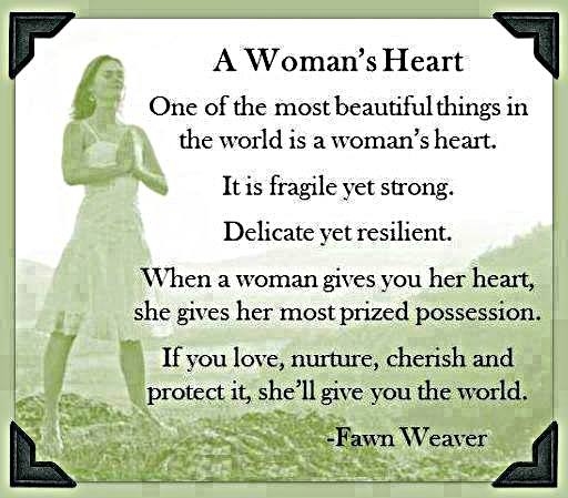 a womans heart a womans heart