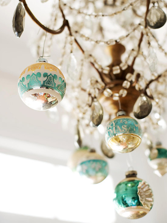 Ornaments on high