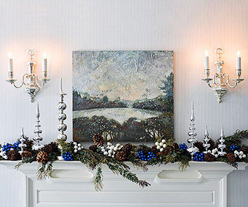 A wintery scene