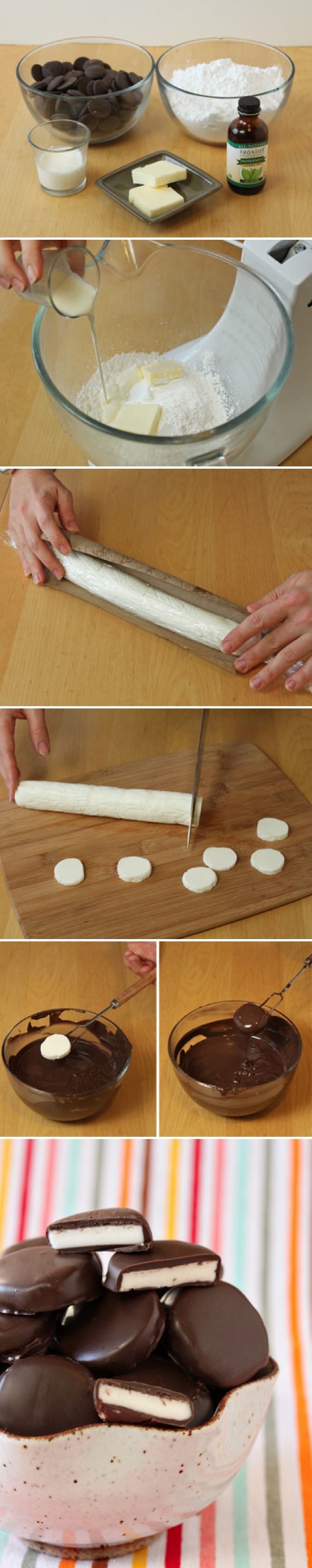 DIY Homemade Peppermint Patties