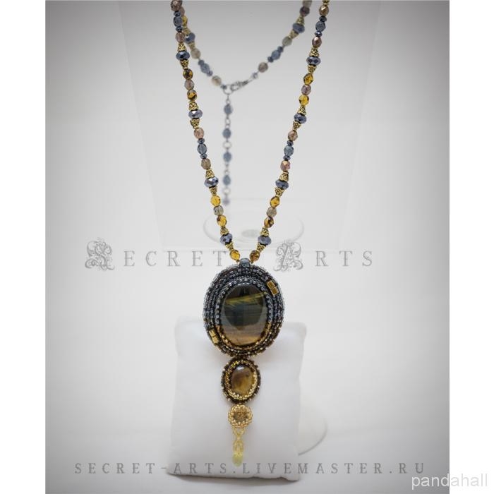 beaded necklace