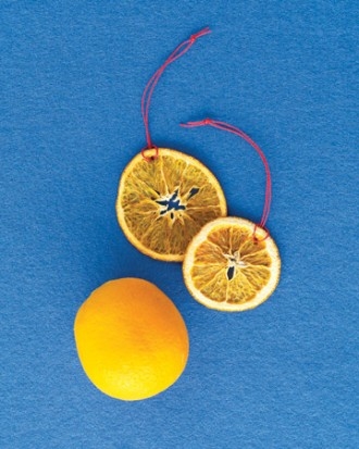 Citrus Slice Ornaments