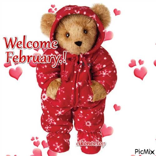 Red Teddy Welcome February Pictures, Photos, and Images for Facebook ...
