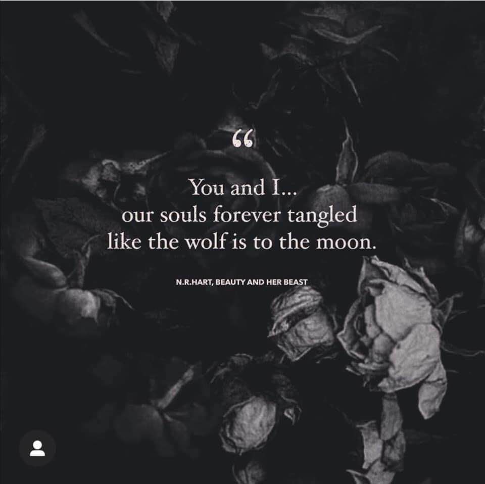 You And I Our Souls Forever Tangled, Like The Wolf Is To The Moon.  Pictures, Photos, and Images for Facebook, Tumblr, Pinterest, and Twitter, image size:960x958
