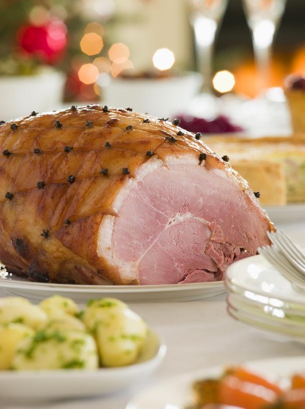 Honey roast ham