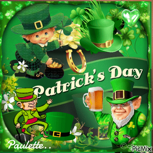 3 Leprechauns Patrick's Day Gif Pictures, Photos, and Images for Facebook, Tumblr, Pinterest