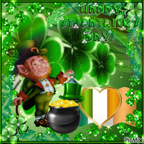 Little Leprechaun Happy St. Patrick's Day Gif Pictures, Photos, and Images for Facebook, Tumblr