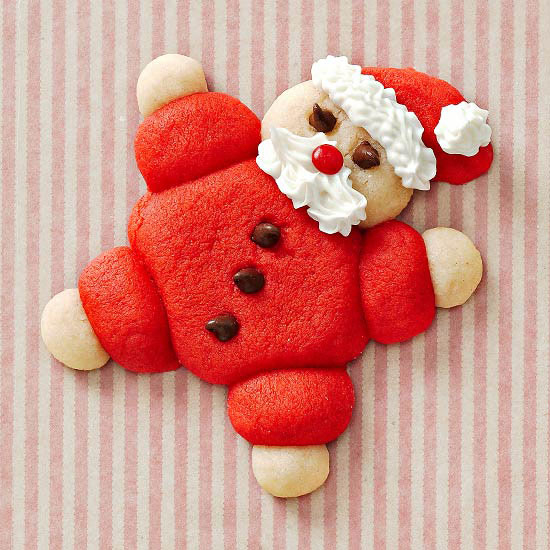 Roly poly santas