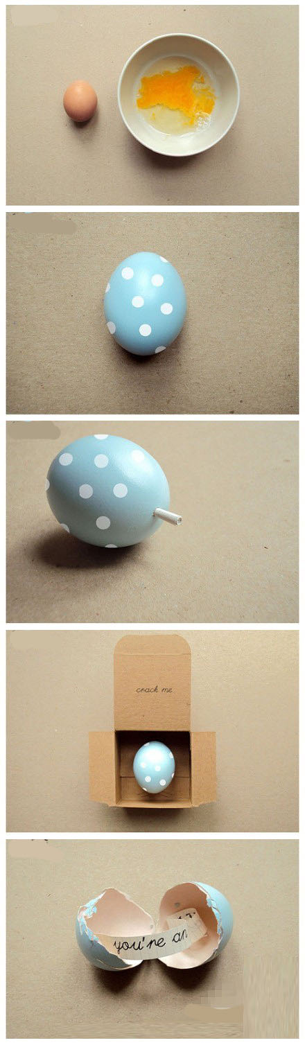 DIY Message Eggs DIY Message Eggs