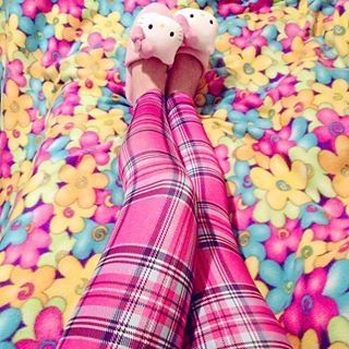 Plaid Leggings Plaid Leggings