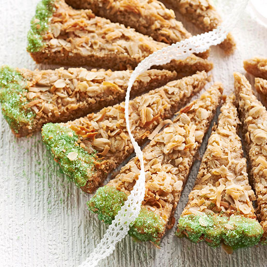 Toasty coconut wedges Toasty coconut wedges