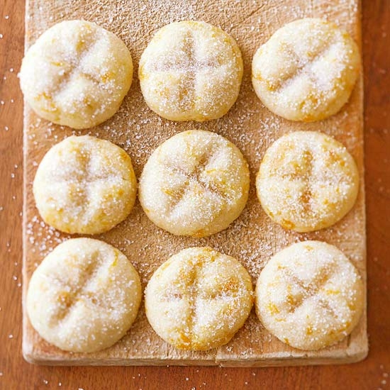 Tangerine butter cookies Tangerine butter cookies
