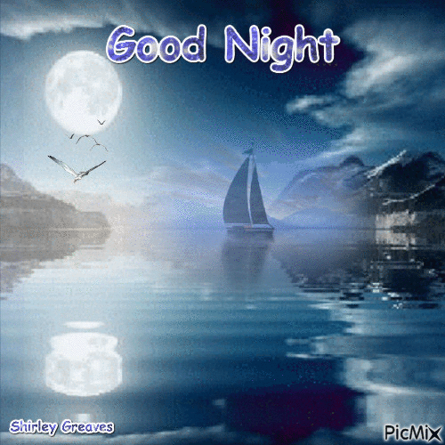 Sailboat Good Night Gif Pictures, Photos, and Images for Facebook