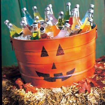 Pumpkin party drink tub Pumpkin party drink tub