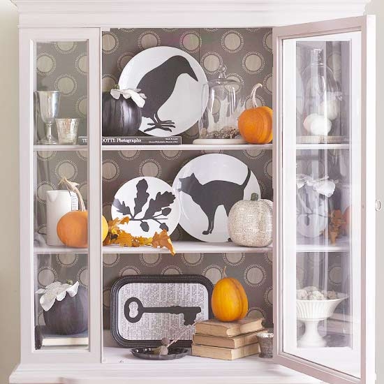 Spooky dish display Spooky dish display