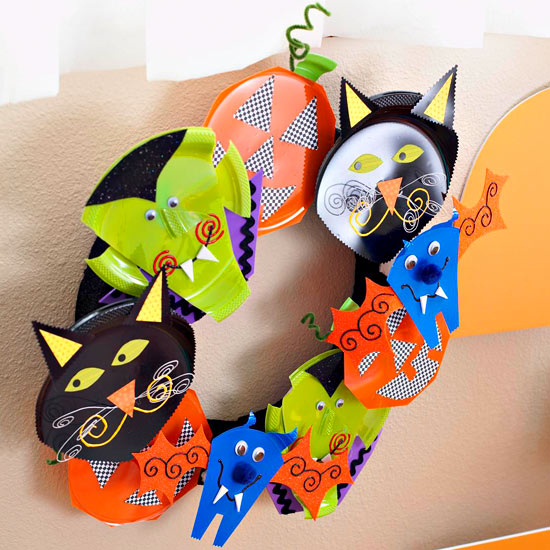 Goofy ghouls wreath Goofy ghouls wreath