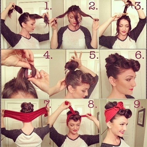 DIY Hairstyle with Band DIY Hairstyle with Band