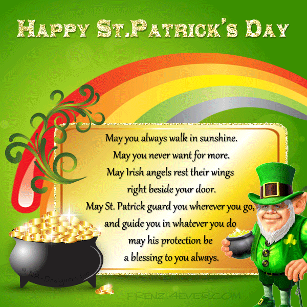 St Patrick Day Quotes Blessings May St. Patrick Guard You Wherever You Go, And Guide You In Whatever You  Do. May His Protection Be A Blessing To You Always Pictures, Photos, And  Images For Facebook, Tumblr, Pinterest,