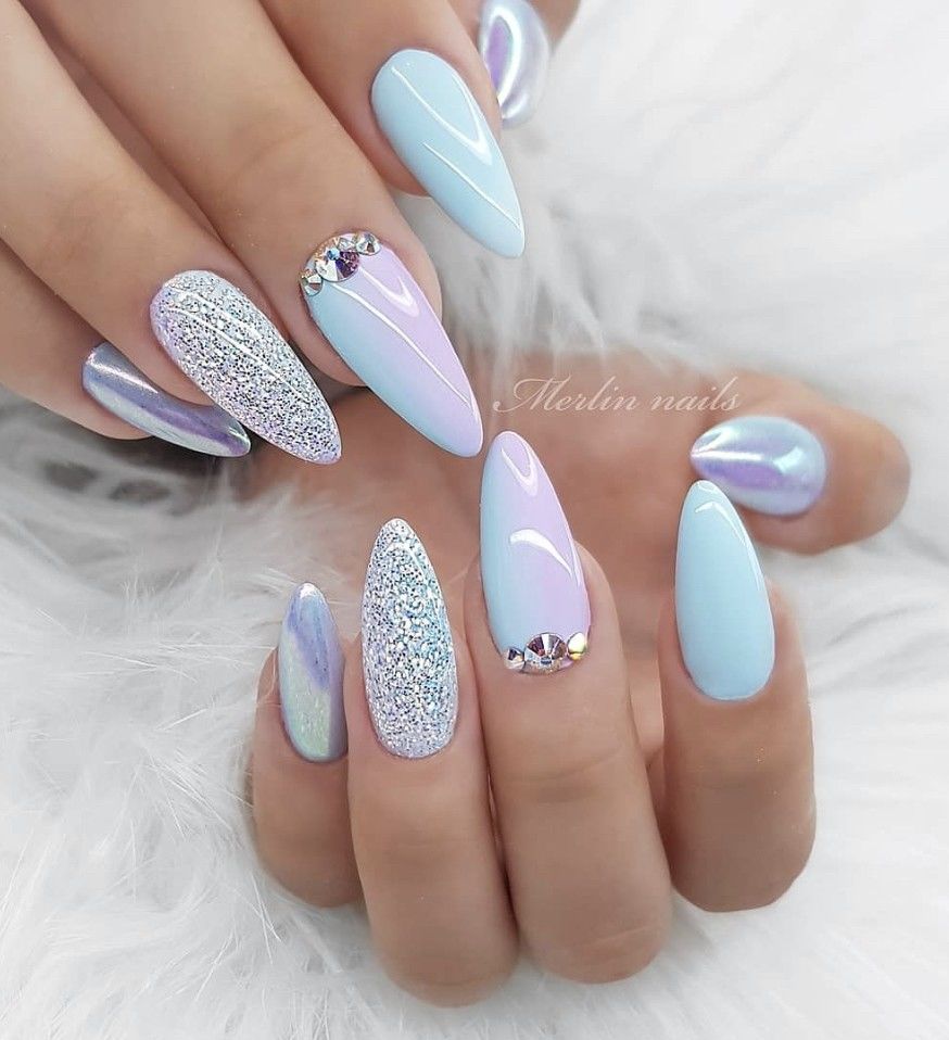 Beautiful Mermaid Nails Pictures, Photos, and Images for Facebook, Tumblr, Pinterest, and Twitter