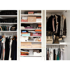 Closet organizing Closet organizing