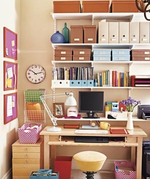 Organized home office