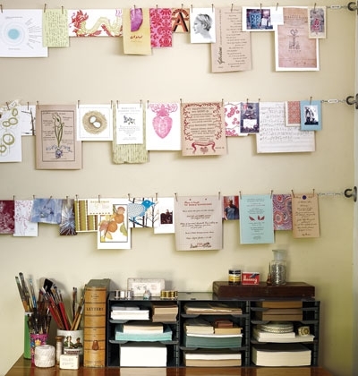 Hanging picture crafty organization Hanging picture crafty organization