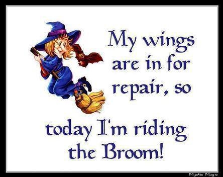 riding my broom riding my broom
