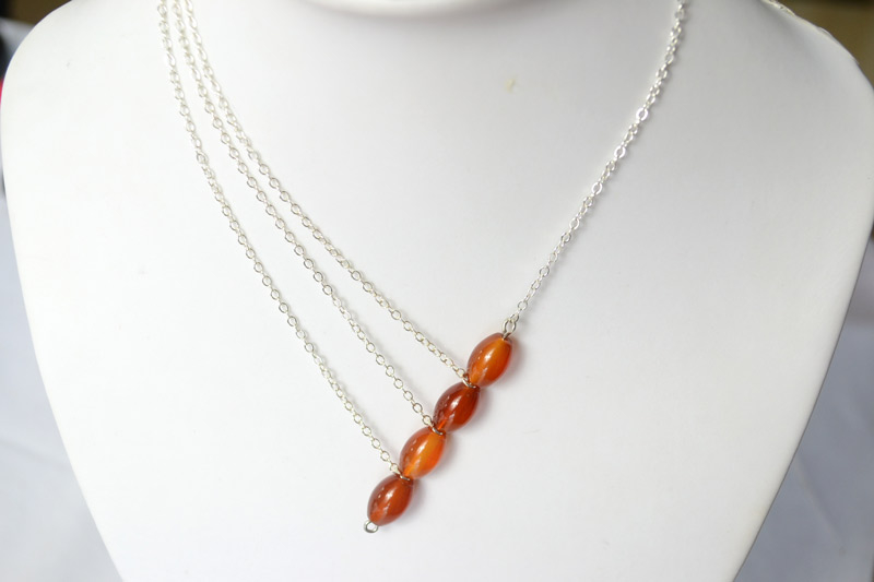 Gemstone Carnelian Necklace