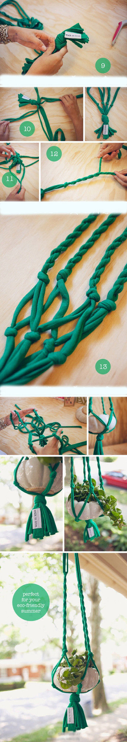 DIY Hanging Planter