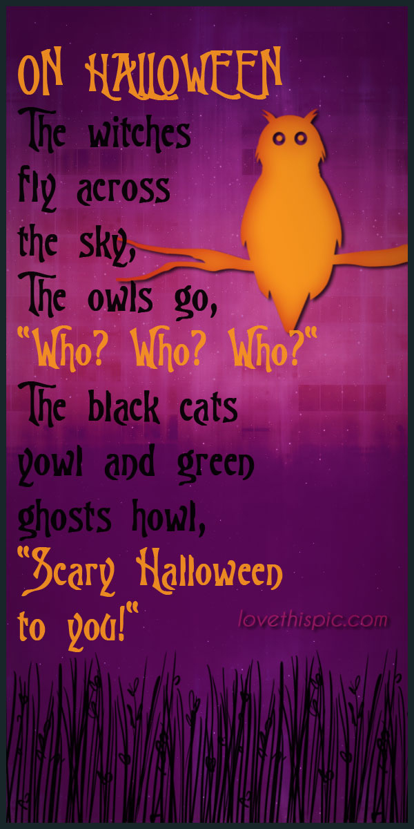 On Halloween On Halloween