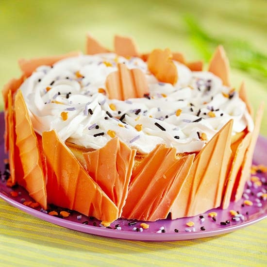 Halloween cheesecake