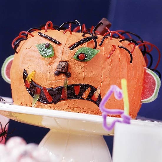 Monster face cake Monster face cake