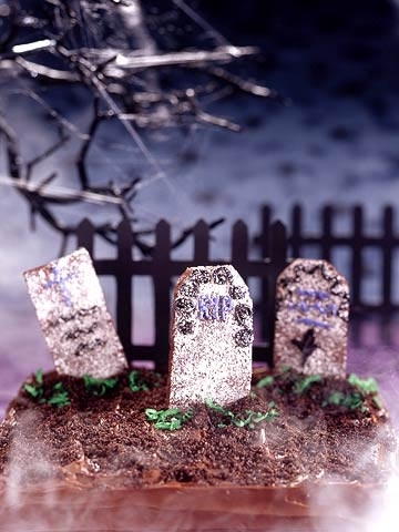 Tombstone brownies Tombstone brownies