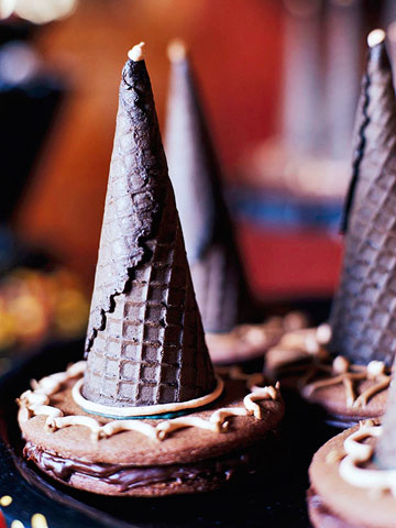 Witch hat dessert