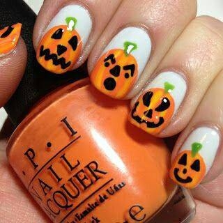 Jack-O-Lantern Fingernails Pictures, Photos, and Images for Facebook ...