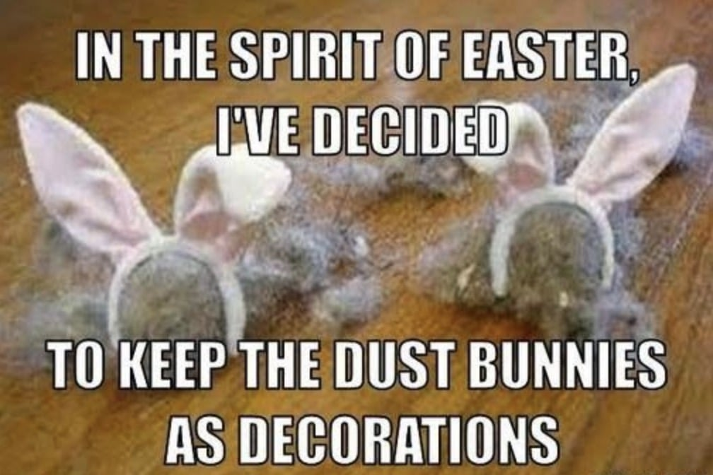 Dust Bunnies In The Spirit Of Easter Pictures, Photos, and Images for