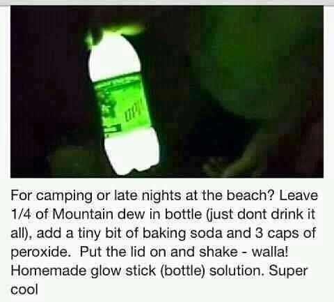 DIY Glow Stick Solution