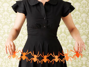 Spooky paper cutouts Spooky paper cutouts