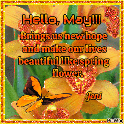 Brings Us New Hope And Make Our Lives Beautiful Like Spring Flower