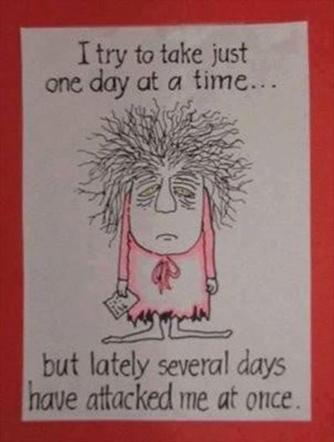 several days several days