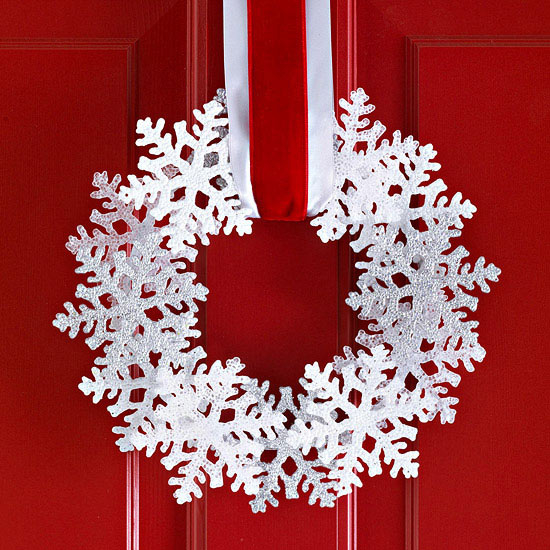 Snowflake wreath Snowflake wreath